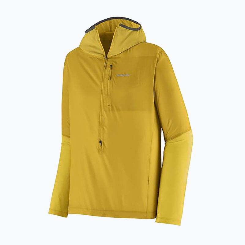 Pánská trekingová mikina Patagonia Airshed Pro Pullover bundle green 3