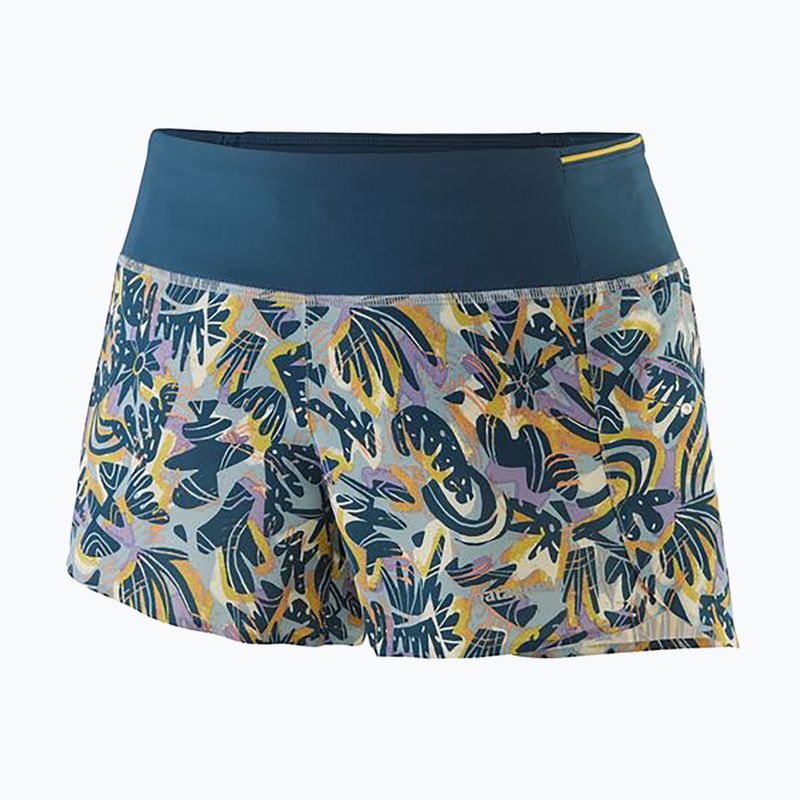 Dámské šortky Patagonia Strider Pro 3 1/2" wild botanist/thermal blue 3