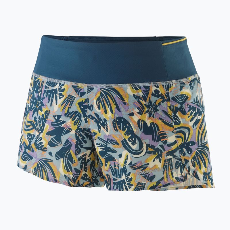 Dámské šortky Patagonia Strider Pro 3 1/2" wild botanist/thermal blue 3