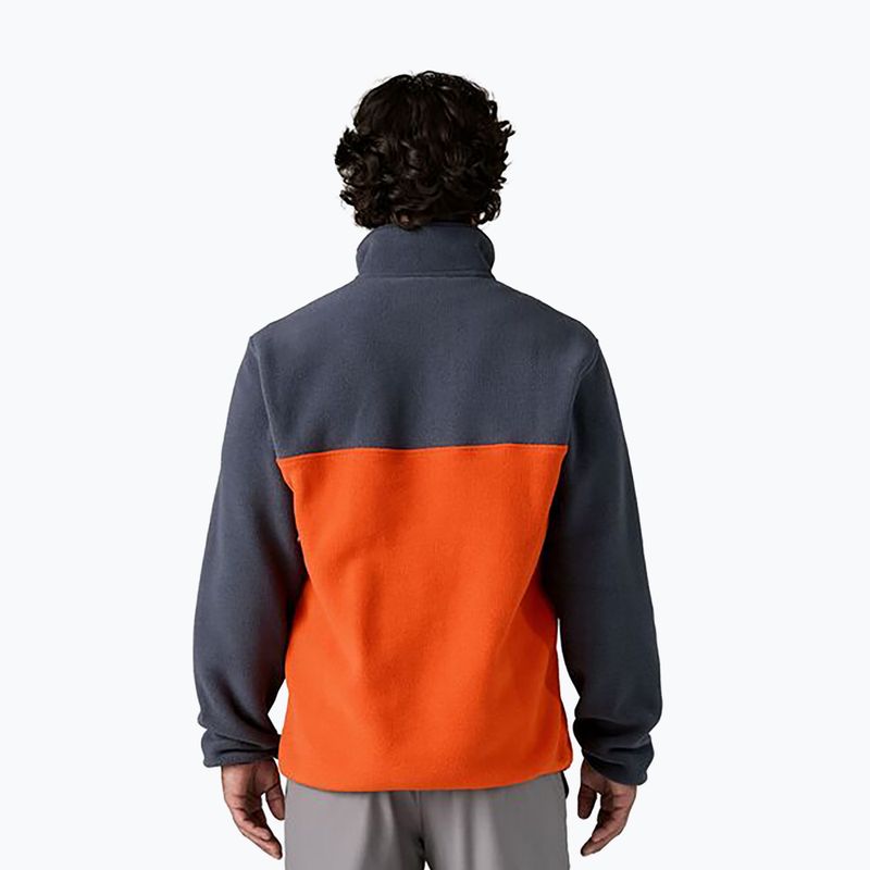Pánská trekingová mikina Patagonia LW Synch Snap-T P/O pollinator orange 2