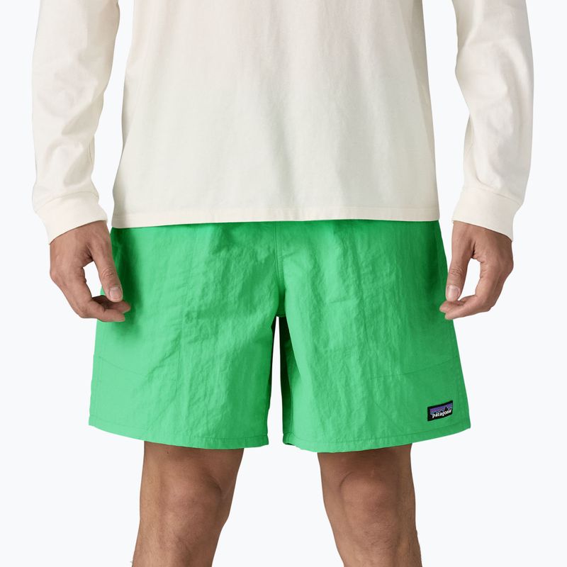 Pánské šortky Patagonia Baggies Longs 7" aloe green 3