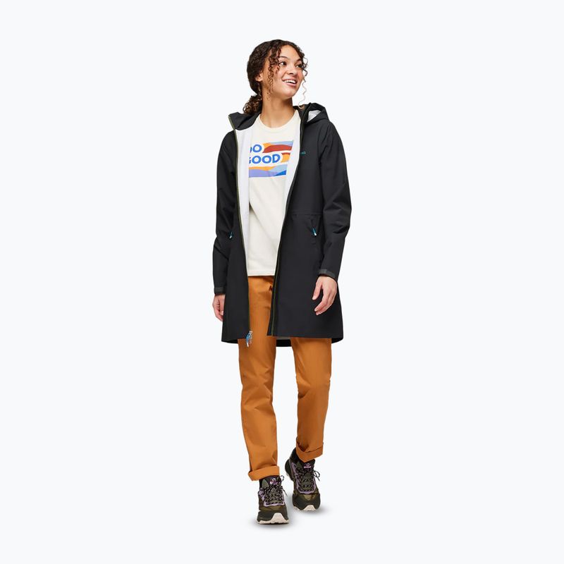 Dámská bunda do deště Cotopaxi Cielo Rain Trench black 2