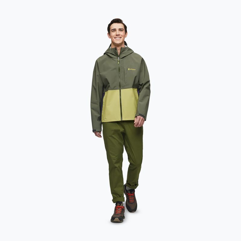 Bunda do deště Cotopaxi Cielo Rain Jacket fatigue/lemongrass 2