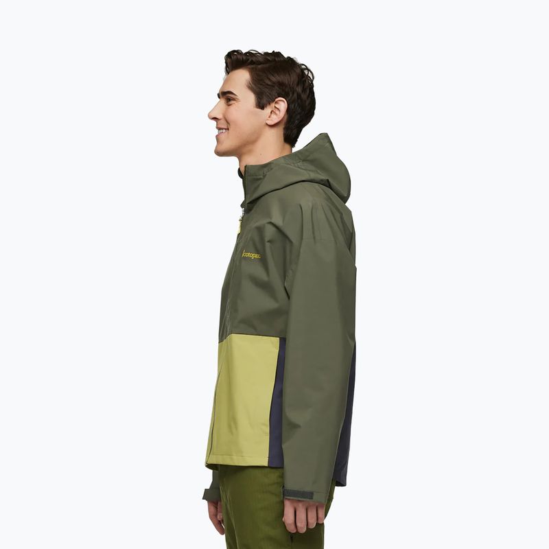 Bunda do deště Cotopaxi Cielo Rain Jacket fatigue/lemongrass 4