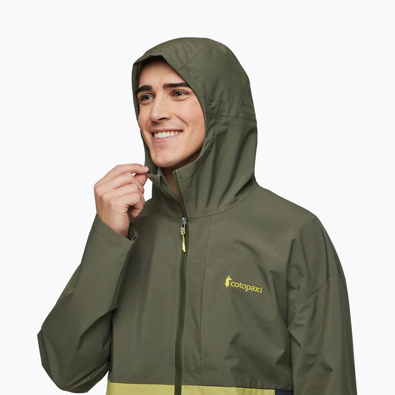 Bunda do deště Cotopaxi Cielo Rain Jacket fatigue/lemongrass 5