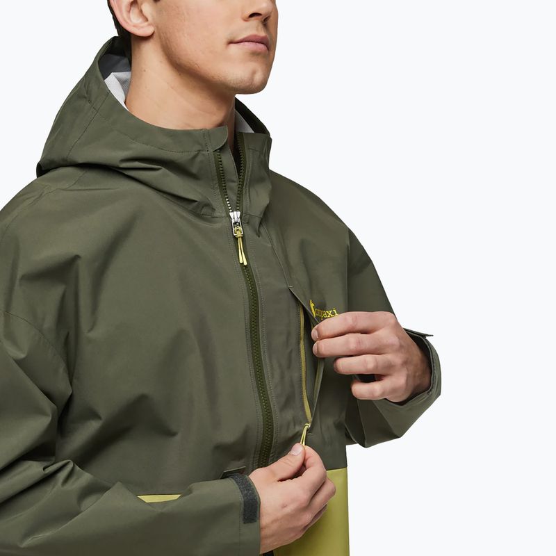 Bunda do deště Cotopaxi Cielo Rain Jacket fatigue/lemongrass 6