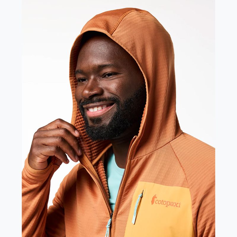 Pánská trekingová mikina  Cotopaxi Otero Fleece Full-Zip Hooded whiskey 5