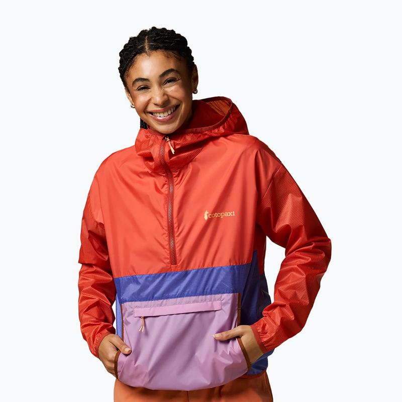 Dámská větrovka Cotopaxi Teca Half-Zip Windbreaker smell the begonias