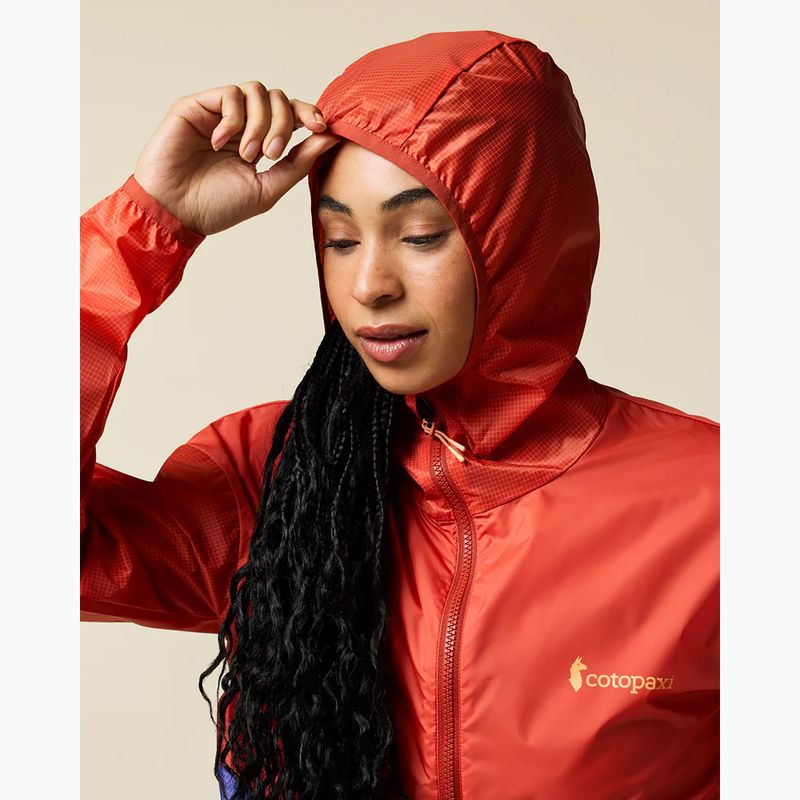 Dámská větrovka Cotopaxi Teca Half-Zip Windbreaker smell the begonias 4