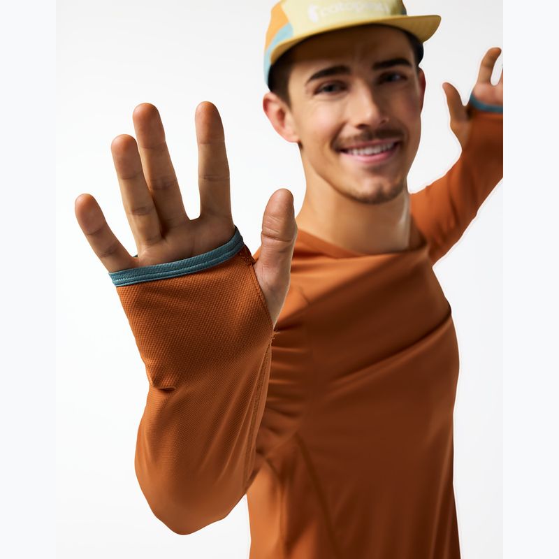 Pánské tričko Longsleeve Cotopaxi Sombra Sun whiskey 4