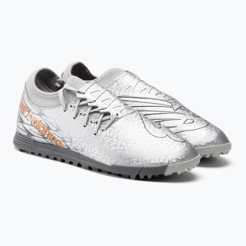 Pánské kopačky New Balance Furon V7 Dispatch TF stříbrné 4