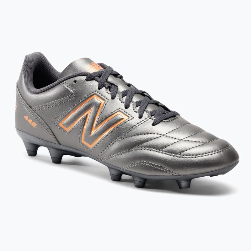 Pánské kopačky New Balance 442 V2 Academy FG stříbrné