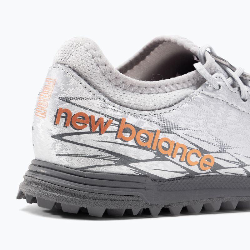 Dětské kopačky New Balance Furon V7 Dispatch TF Jr stříbrné 8
