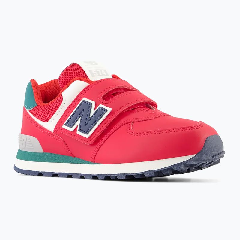 Dětské boty New Balance 574's V1 red 8