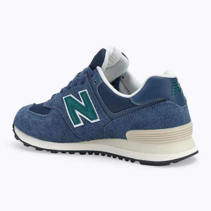 Boty New Balance 574's V2 navy/green 3