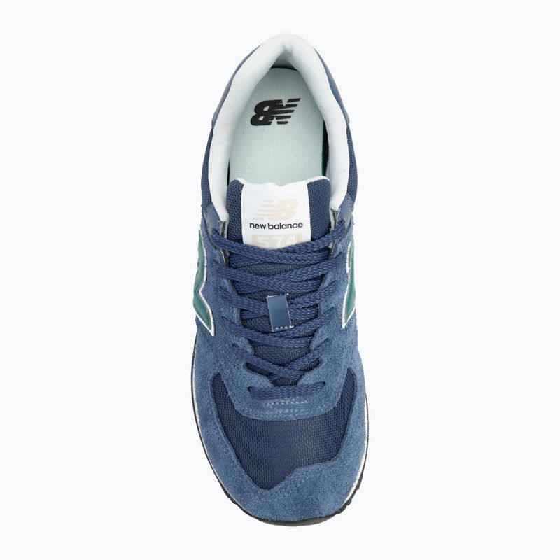 Boty New Balance 574's V2 navy/green 5