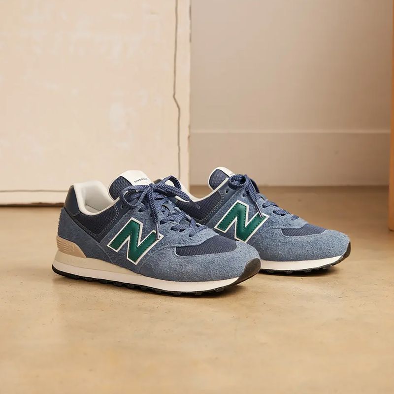 Boty New Balance 574's V2 navy/green 8