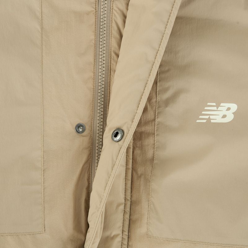 Pánská péřová bunda New Balance NBX Academy Mix Down beige 4
