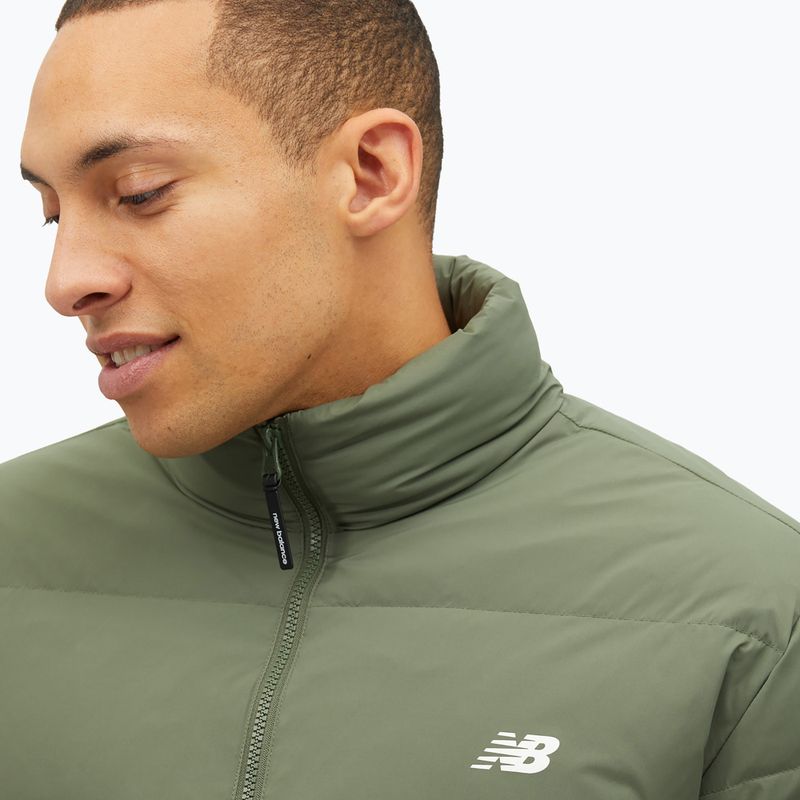 Pánská péřová bunda New Balance NBX Down green 5