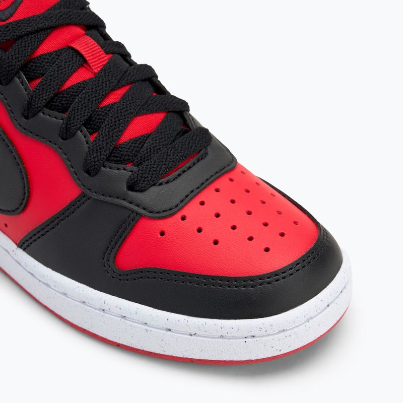 Boty Nike Court Borough Low Recraft university red/black 7