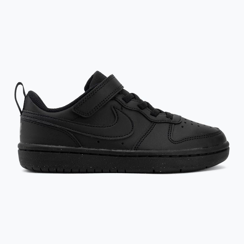 Dětské boty Nike Court Borough Low Recraft black/black/black 2