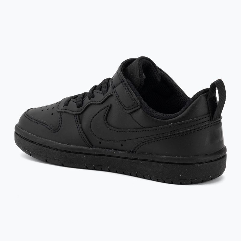 Dětské boty Nike Court Borough Low Recraft black/black/black 3