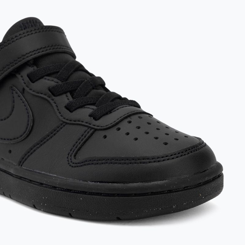 Dětské boty Nike Court Borough Low Recraft black/black/black 7
