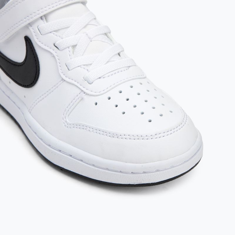 Dětské boty Nike Court Borough Low Recraft white/black 7