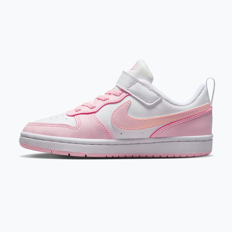 Dětské boty Nike Court Borough Low Recraft white/pink foam 2