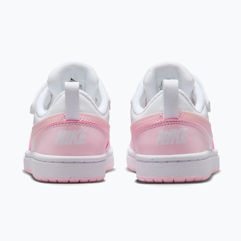 Dětské boty Nike Court Borough Low Recraft white/pink foam 4
