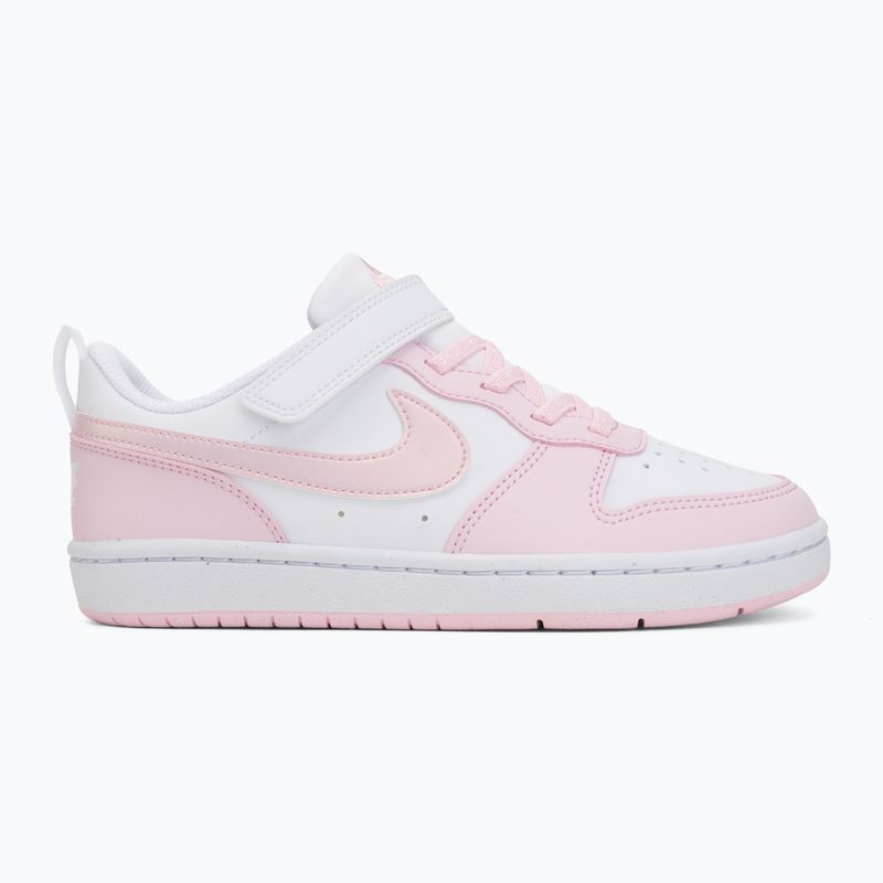 Dětské boty Nike Court Borough Low Recraft white/pink foam 2