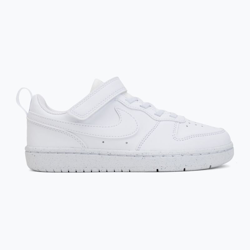Dětské boty Nike Court Borough Low Recraft white/white/white 2