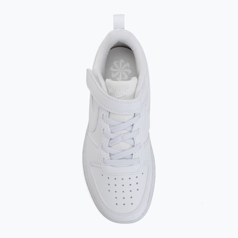 Dětské boty Nike Court Borough Low Recraft white/white/white 5
