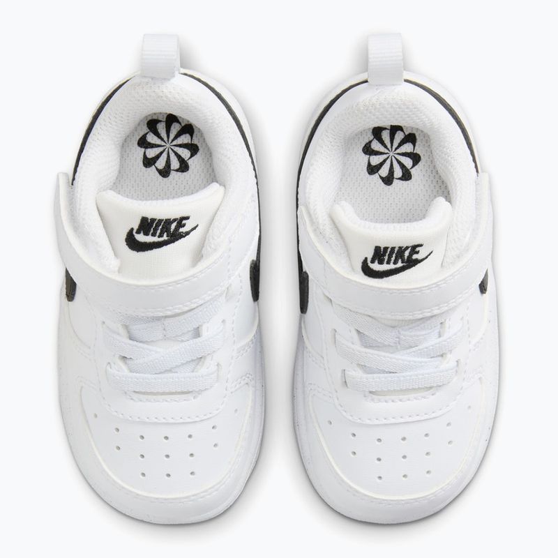 Dětské boty do vody Nike Court Borough Low Recraft white/black 4
