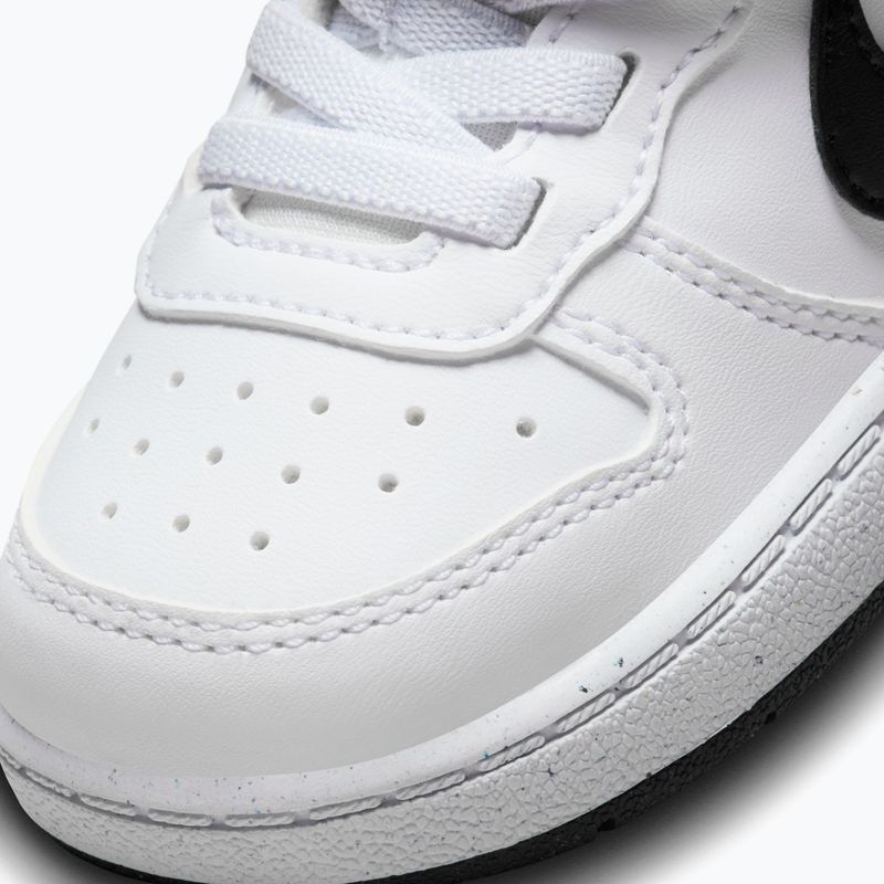 Dětské boty do vody Nike Court Borough Low Recraft white/black 5