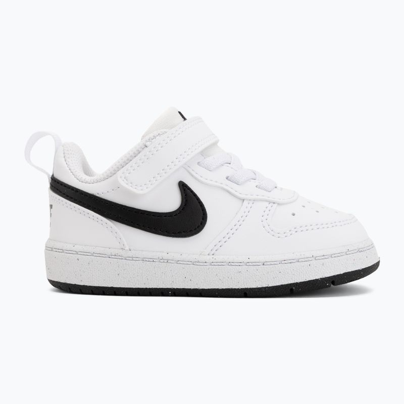 Dětské boty do vody Nike Court Borough Low Recraft white/black 2