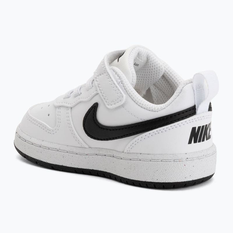 Dětské boty do vody Nike Court Borough Low Recraft white/black 3