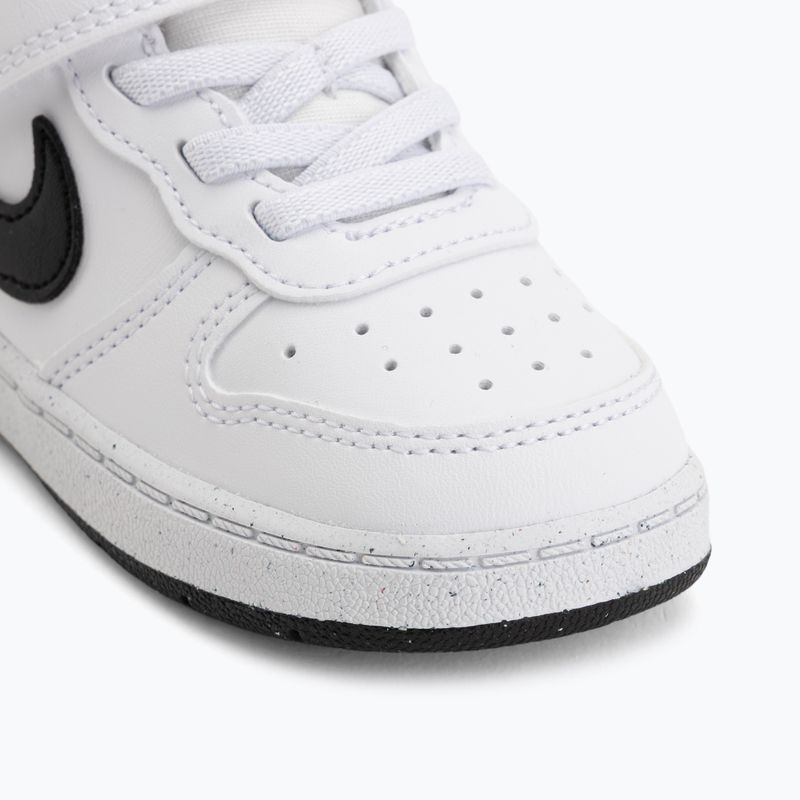 Dětské boty do vody Nike Court Borough Low Recraft white/black 7
