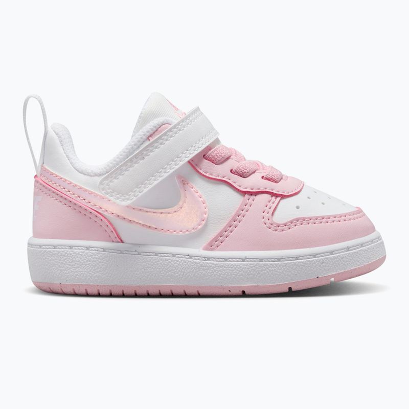 Dětské boty do vody Nike Court Borough Low Recraft white/pink foam