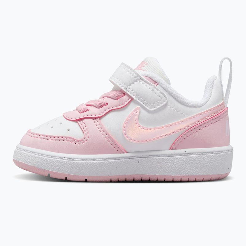 Dětské boty do vody Nike Court Borough Low Recraft white/pink foam 2
