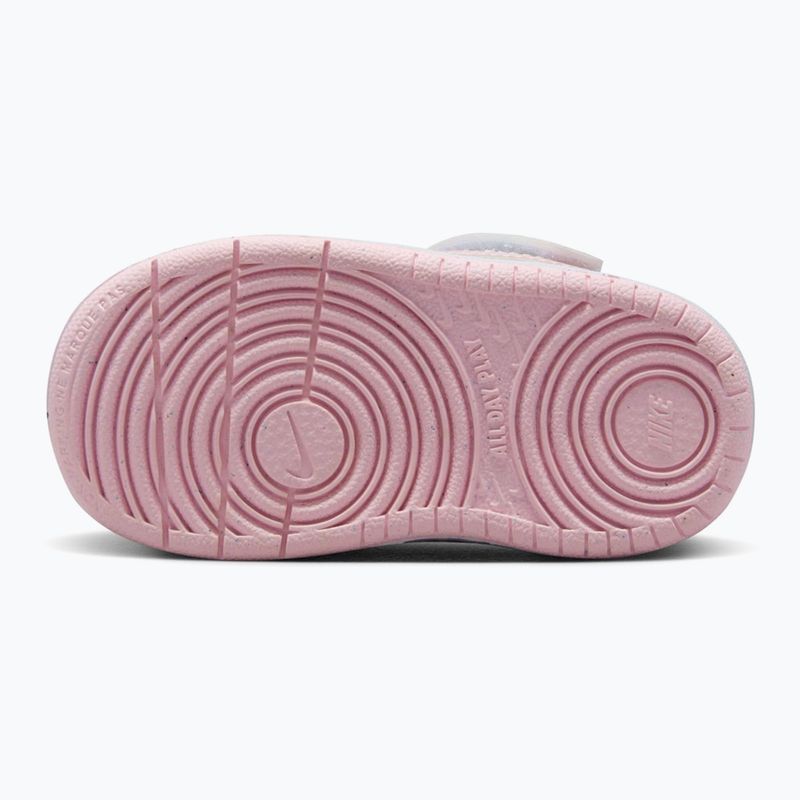 Dětské boty do vody Nike Court Borough Low Recraft white/pink foam 3