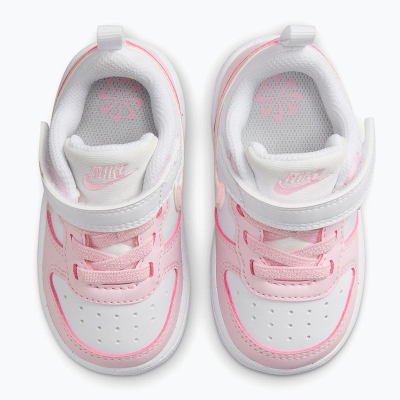 Dětské boty do vody Nike Court Borough Low Recraft white/pink foam 4
