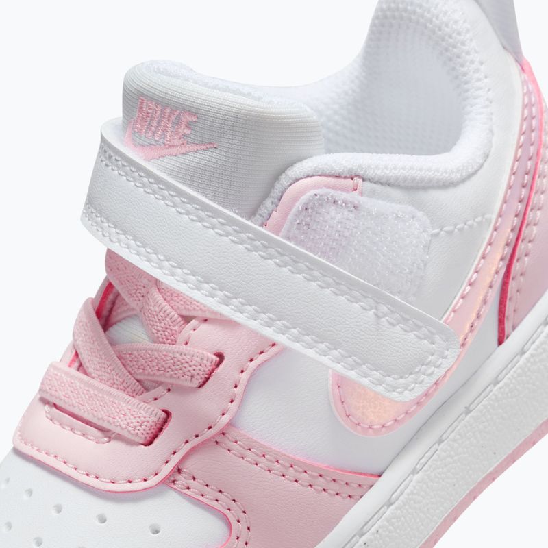 Dětské boty do vody Nike Court Borough Low Recraft white/pink foam 6