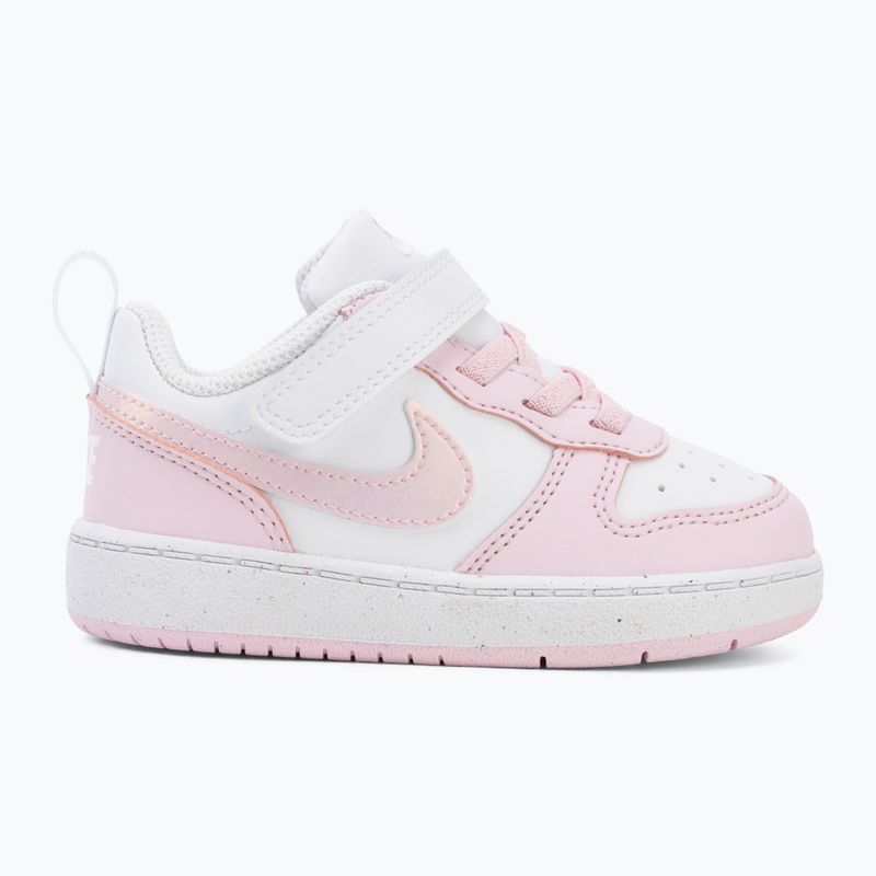 Dětské boty do vody Nike Court Borough Low Recraft white/pink foam 2