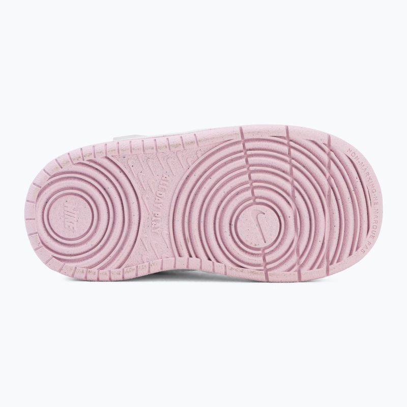Dětské boty do vody Nike Court Borough Low Recraft white/pink foam 4