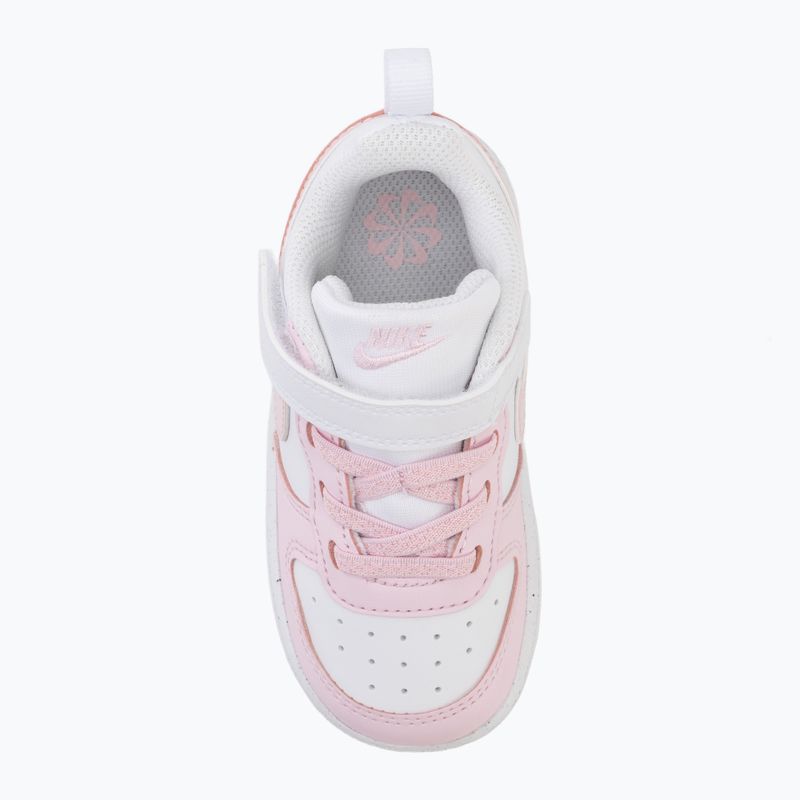 Dětské boty do vody Nike Court Borough Low Recraft white/pink foam 5