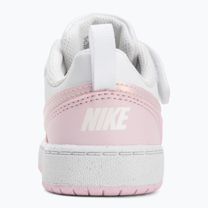 Dětské boty do vody Nike Court Borough Low Recraft white/pink foam 6