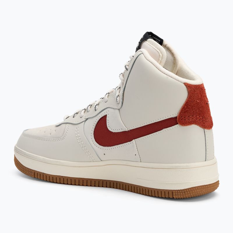 Dámské boty Nike Air Force 1 Sculpt Wild phantom / rugged orange  3