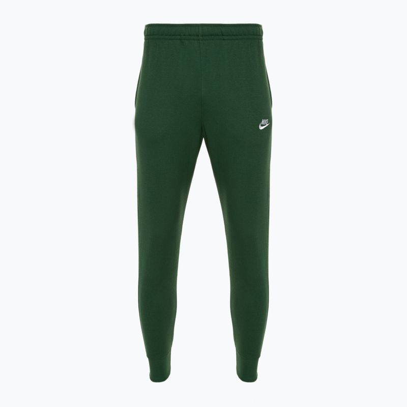 Pánské kalhoty Nike Sportswear Club Fleece Jogger fir/fir/white