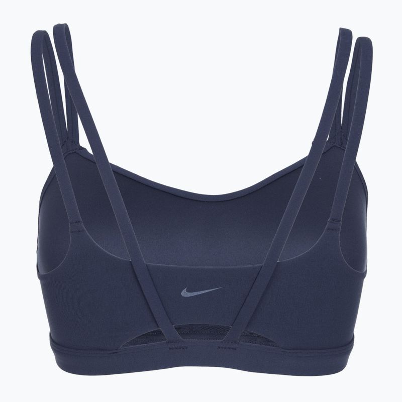 Dámská sportovní podprsenka Nike Zenvy Strappy midnight navy/white 7